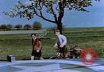 Image of German prisoners in trucks Germany, 1945, second 46 stock footage video 65675056169