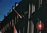 Image of civilians in street square Luxembourg, 1945, second 62 stock footage video 65675056170