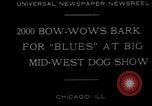 Standbild Mid West Dog Show Chicago Illinois USA, 1930, aus Sekunde 4 historischem Filmmaterial Videoclip 65675056182