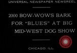 Standbild Mid West Dog Show Chicago Illinois USA, 1930, aus Sekunde 8 historischem Filmmaterial Videoclip 65675056182