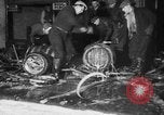 Image of police raid at garage Chicago Illinois USA, 1932, second 20 stock footage video 65675056184