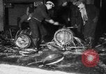 Image of police raid at garage Chicago Illinois USA, 1932, second 21 stock footage video 65675056184