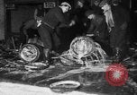 Image of police raid at garage Chicago Illinois USA, 1932, second 22 stock footage video 65675056184