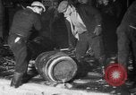 Image of police raid at garage Chicago Illinois USA, 1932, second 24 stock footage video 65675056184
