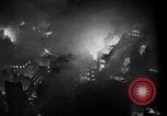 Image of burning buildings during London blitz London England United Kingdom, 1941, second 15 stock footage video 65675056185