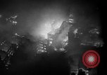 Image of burning buildings during London blitz London England United Kingdom, 1941, second 16 stock footage video 65675056185