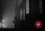 Image of burning buildings during London blitz London England United Kingdom, 1941, second 25 stock footage video 65675056185