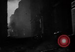 Image of burning buildings during London blitz London England United Kingdom, 1941, second 29 stock footage video 65675056185