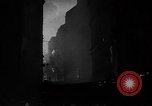Image of burning buildings during London blitz London England United Kingdom, 1941, second 31 stock footage video 65675056185