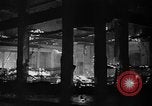 Image of burning buildings during London blitz London England United Kingdom, 1941, second 37 stock footage video 65675056185