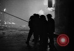 Image of burning buildings during London blitz London England United Kingdom, 1941, second 38 stock footage video 65675056185
