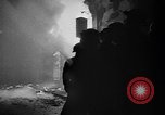 Image of burning buildings during London blitz London England United Kingdom, 1941, second 42 stock footage video 65675056185