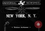 Image of Manhattan firemen return from UK New York United States USA, 1941, second 3 stock footage video 65675056186