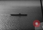 Standbild Britische illustre Klasse Flugzeugträger Mittelmeer, 1941, aus Sekunde 3 historischem Filmmaterial Videoclip 65675056189