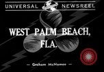 Standbild SS Manhattan Luxusliner West Palm Beach Florida USA, 1941, aus Sekunde 3 historischem Filmmaterial Videoclip 65675056191