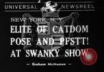 Image of 39th Annual Cat Show New York United States USA, 1941, second 1 stock footage video 65675056193
