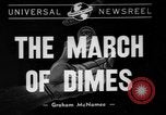 Standbild März Dimes United States USA, 1941, aus Sekunde 1 historischem Filmmaterial Videoclip 65675056196
