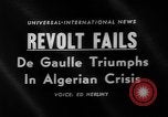 Standbild algerischen Siedler Algerien, 1960, aus Sekunde 15 historischem Filmmaterial Videoclip 65675056197