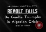 Standbild algerischen Siedler Algerien, 1960, aus Sekunde 16 historischem Filmmaterial Videoclip 65675056197
