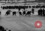 Standbild nationalen Eisschnelllauf Saint Paul Minnesota USA, 1960, aus Sekunde 43 historischem Filmmaterial Videoclip 65675056201