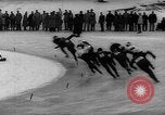 Standbild nationalen Eisschnelllauf Saint Paul Minnesota USA, 1960, aus Sekunde 49 historischem Filmmaterial Videoclip 65675056201