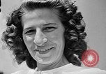 Image mât de drapeau cérémonie de mariage Coshocton Ohio USA, 1946, de la seconde 17 séquences d'archives historiques vidéo 65675056213