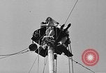 Image mât de drapeau cérémonie de mariage Coshocton Ohio USA, 1946, de la seconde 42 séquences d'archives historiques vidéo 65675056213