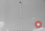 Image mât de drapeau cérémonie de mariage Coshocton Ohio USA, 1946, de la seconde 53 séquences d'archives historiques vidéo 65675056213