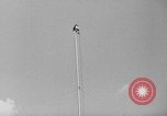 Image mât de drapeau cérémonie de mariage Coshocton Ohio USA, 1946, de la seconde 54 séquences d'archives historiques vidéo 65675056213