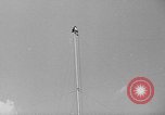 Image mât de drapeau cérémonie de mariage Coshocton Ohio USA, 1946, de la seconde 55 séquences d'archives historiques vidéo 65675056213