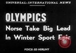 Image of Winter Olympics Oslo Norway, 1952, second 13 stock footage video 65675056216