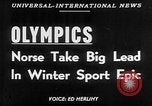 Image of Winter Olympics Oslo Norway, 1952, second 14 stock footage video 65675056216