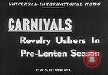 Standbild Karneval Feier Europa, 1952, aus Sekunde 5 historischem Filmmaterial Videoclip 65675056217