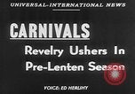 Standbild Karneval Feier Europa, 1952, aus Sekunde 6 historischem Filmmaterial Videoclip 65675056217