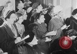 Standbild Sportswear fashion show Vereinigtes Königreich, 1952, aus Sekunde 46 historischem Filmmaterial Videoclip 65675056218