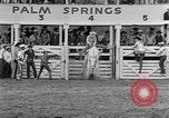 Standbild Rodeo Wettbewerb Palm Springs California USA, 1952, aus Sekunde 19 historischem Filmmaterial Videoclip 65675056219