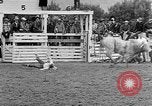 Standbild Rodeo Wettbewerb Palm Springs California USA, 1952, aus Sekunde 47 historischem Filmmaterial Videoclip 65675056219