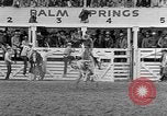 Standbild Rodeo Wettbewerb Palm Springs California USA, 1952, aus Sekunde 51 historischem Filmmaterial Videoclip 65675056219