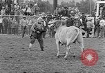 Standbild Rodeo Wettbewerb Palm Springs California USA, 1952, aus Sekunde 61 historischem Filmmaterial Videoclip 65675056219