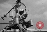 Image démonstration de moulinet hélicoptère portable California United States USA, 1957, de la seconde 39 séquences d'archives historiques vidéo 65675056224