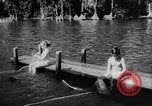 Image of water ski show Florida United States USA, 1957, second 4 stock footage video 65675056228