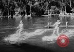 Image of water ski show Florida United States USA, 1957, second 7 stock footage video 65675056228