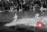 Image of water ski show Florida United States USA, 1957, second 8 stock footage video 65675056228