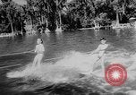 Image of water ski show Florida United States USA, 1957, second 9 stock footage video 65675056228