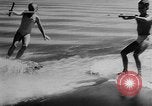 Image of water ski show Florida United States USA, 1957, second 13 stock footage video 65675056228