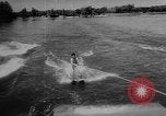 Image of water ski show Florida United States USA, 1957, second 18 stock footage video 65675056228
