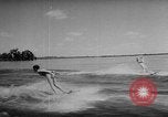 Image of water ski show Florida United States USA, 1957, second 24 stock footage video 65675056228