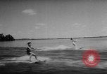 Image of water ski show Florida United States USA, 1957, second 25 stock footage video 65675056228
