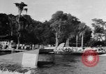 Image of water ski show Florida United States USA, 1957, second 27 stock footage video 65675056228