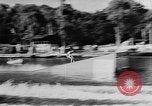 Image of water ski show Florida United States USA, 1957, second 38 stock footage video 65675056228